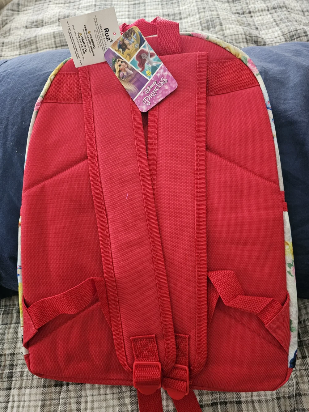 Disney Snow White Kids Backpack in Red, Yellow & Blue